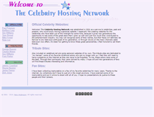Tablet Screenshot of celebhost.net